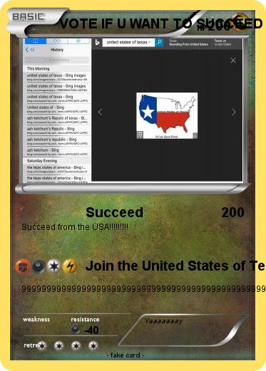 Pokemon VOTE IF U WANT TO SUCCEED FROM THE USA