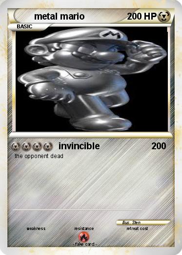 Pokemon metal mario