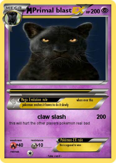 Pokemon Primal blast