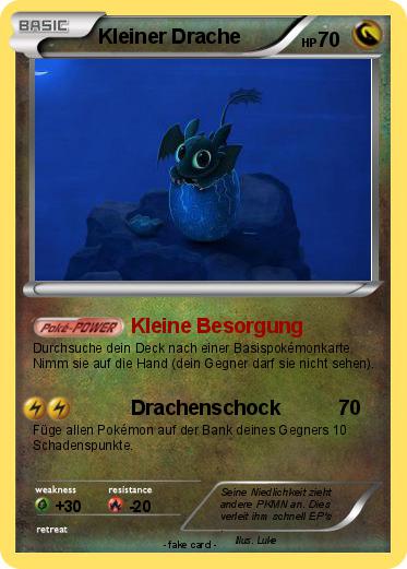 Pokemon Kleiner Drache