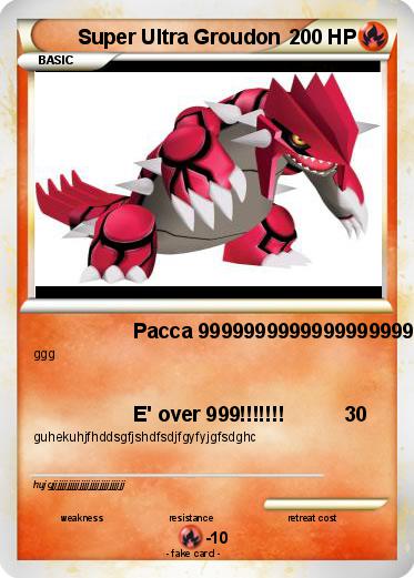 Pokemon Super Ultra Groudon