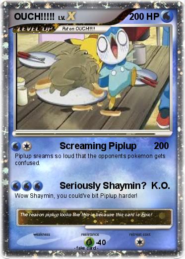 Pokemon OUCH!!!!!