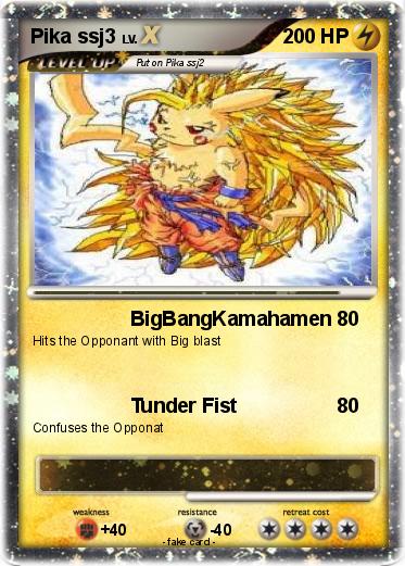 Pokemon Pika ssj3