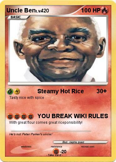 Pokemon Uncle Ben