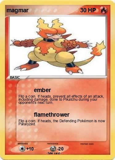 Pokemon magmar