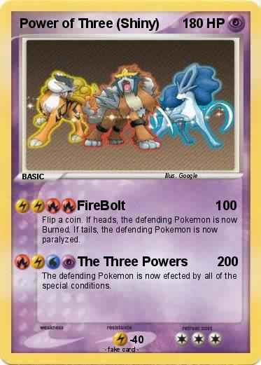 Pokemon Power of Three (Shiny)