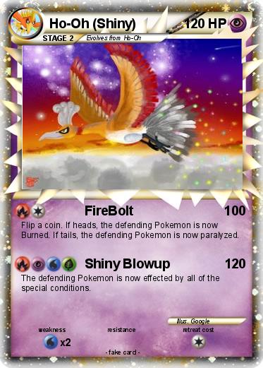 Pokemon Ho-Oh (Shiny)