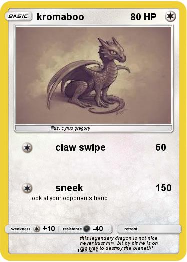 Pokemon kromaboo
