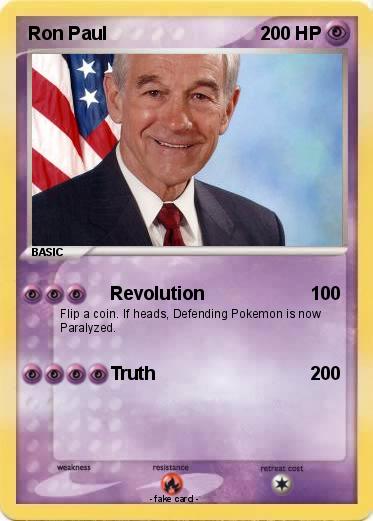 Pokemon Ron Paul