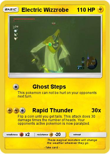 Pokemon Electric Wizzrobe