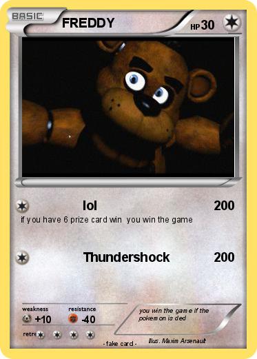 Pokemon FREDDY