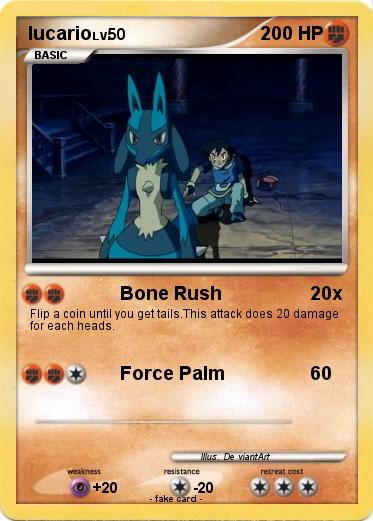 Pokemon lucario