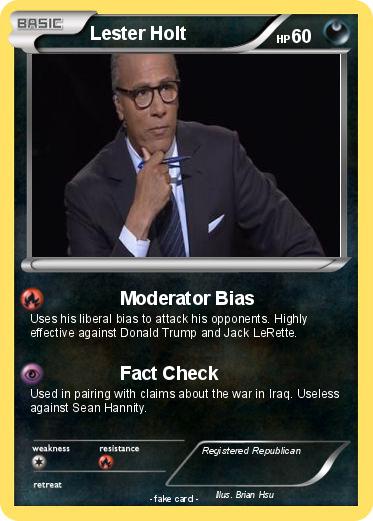 Pokemon Lester Holt