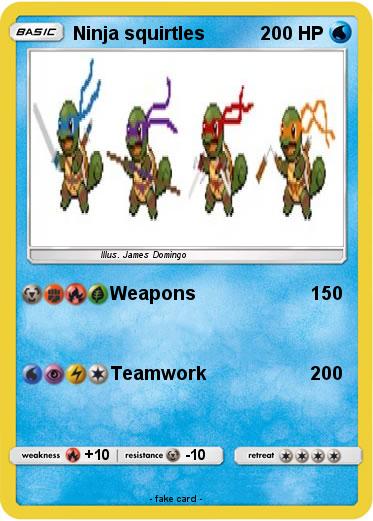 Pokemon Ninja squirtles