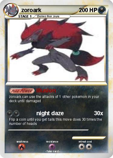 Pokemon zoroark