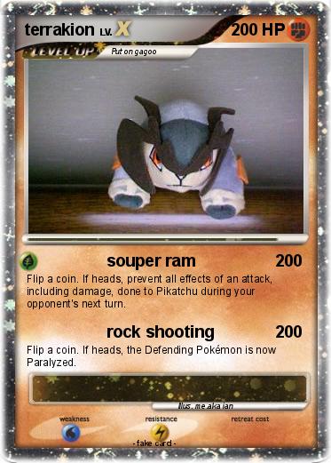 Pokemon terrakion