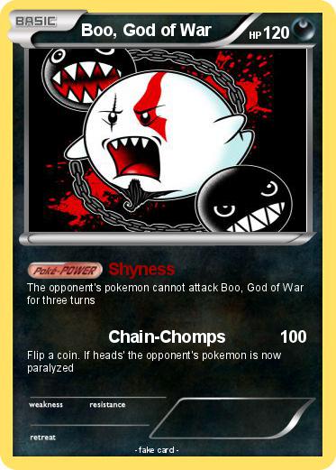 Pokemon Boo, God of War