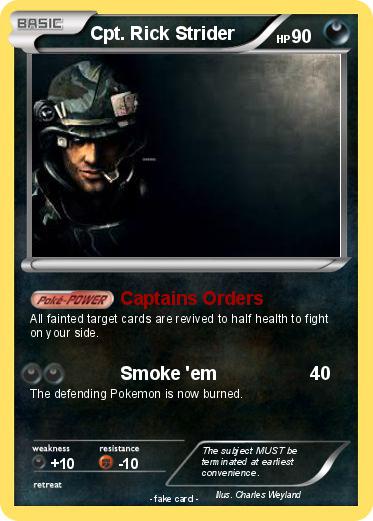 Pokemon Cpt. Rick Strider