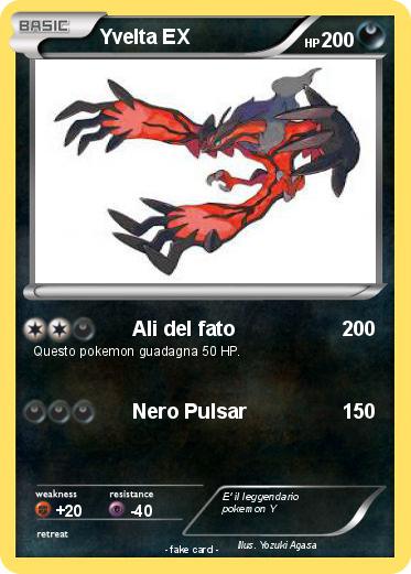 Pokemon Yvelta EX