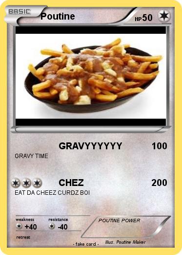 Pokemon Poutine