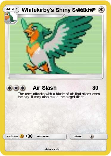 Pokemon Whitekirby's Shiny Swellow