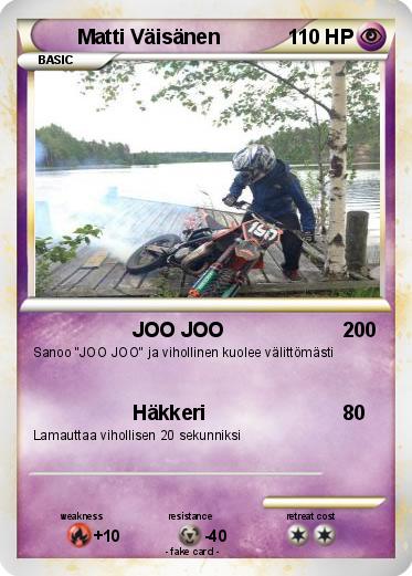 Pokemon Matti Väisänen