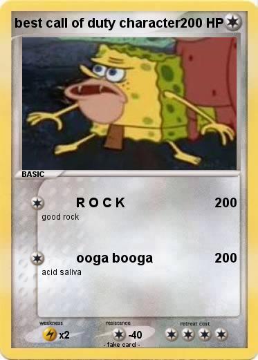 Pokemon best call of duty character