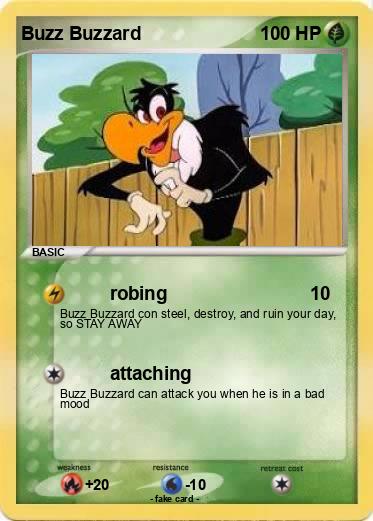 Pokemon Buzz Buzzard