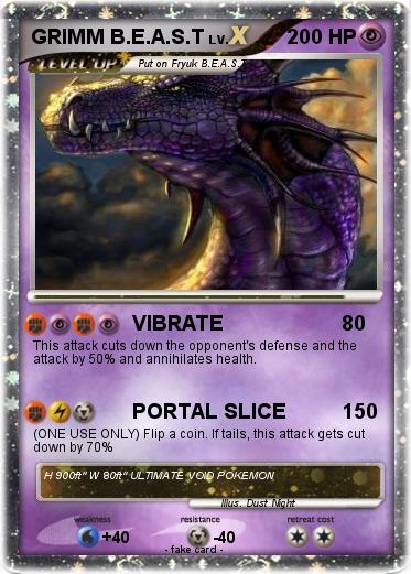 Pokemon GRIMM B.E.A.S.T