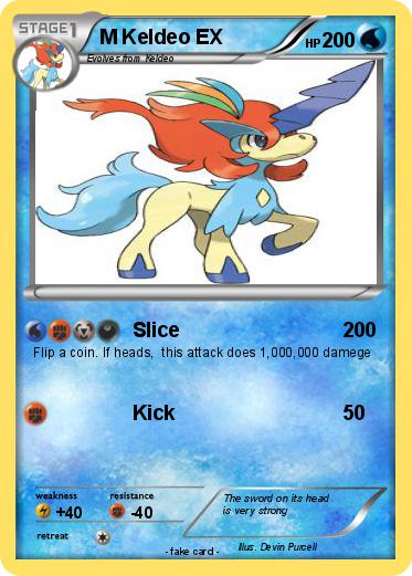 Pokemon M Keldeo EX