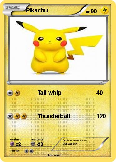 Pokemon Pikachu