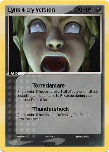 Pokemon Lynk 4 cry version