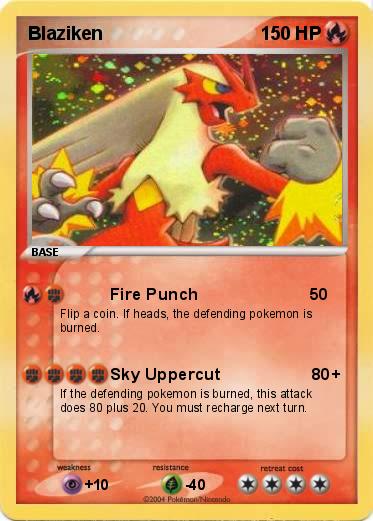 Pokemon Blaziken