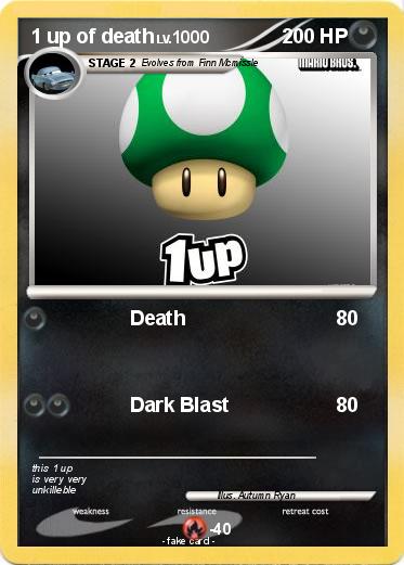 Pokemon 1 up of death