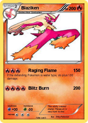 Pokemon Blaziken
