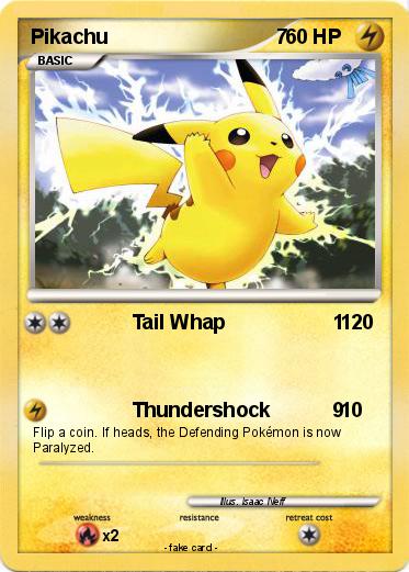 Pokemon Pikachu                              7