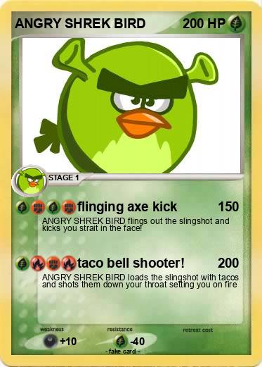 Pokemon ANGRY SHREK BIRD