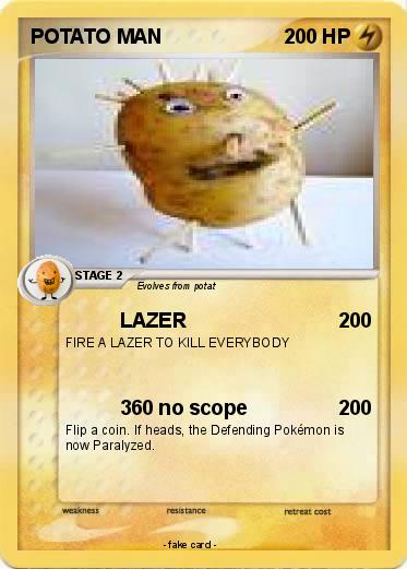 Pokemon POTATO MAN