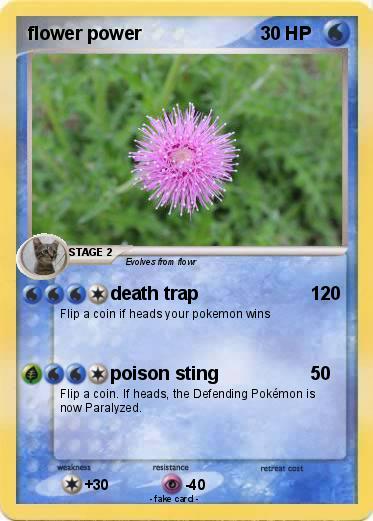 Pokemon flower power