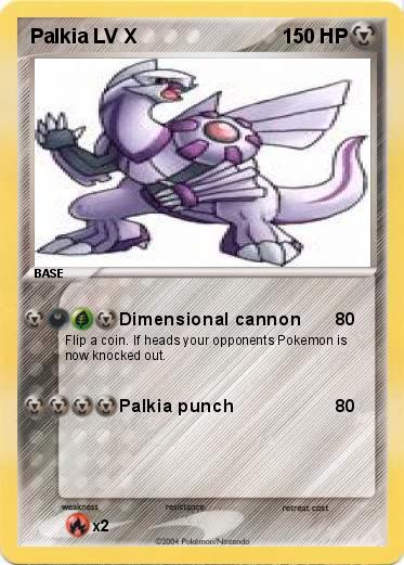 Pokemon Palkia LV X