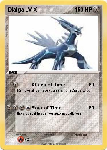 Pokemon Dialga LV X