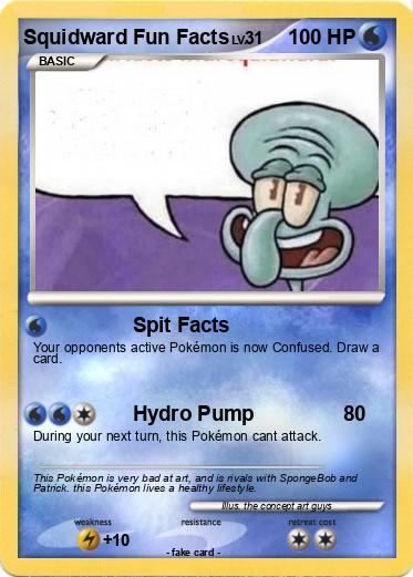 Pokemon Squidward Fun Facts
