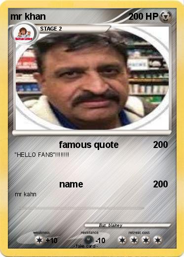 Pokemon mr khan
