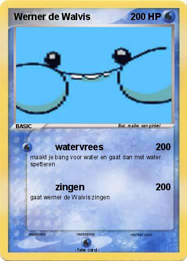 Pokemon Werner de Walvis