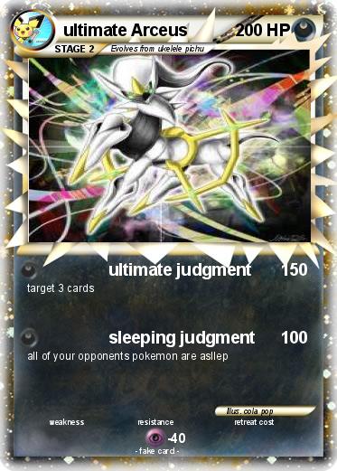 Pokemon ultimate Arceus