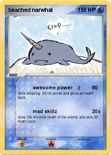 Pokemon beached narwhal