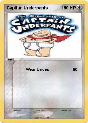 Pokemon Captian Underpants
