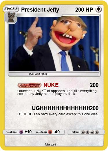 Pokemon President Jeffy