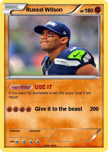 Pokemon Russel Wllson