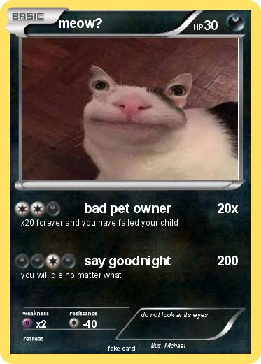 Pokemon meow?